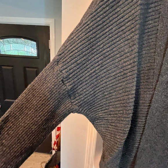 a.n.a Gray Cardigan - Large - Picture 3 of 9